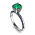 Classic Emerald Ring With A Twist - Leilani No. 66 image 1