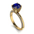 Classic Sapphire Ring With A Twist - Leilani No. 13