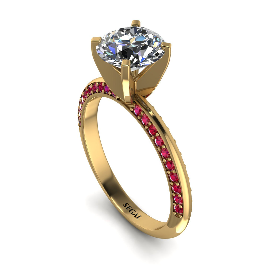 Classic Diamond Ring With A Twist - Leilani No. 46