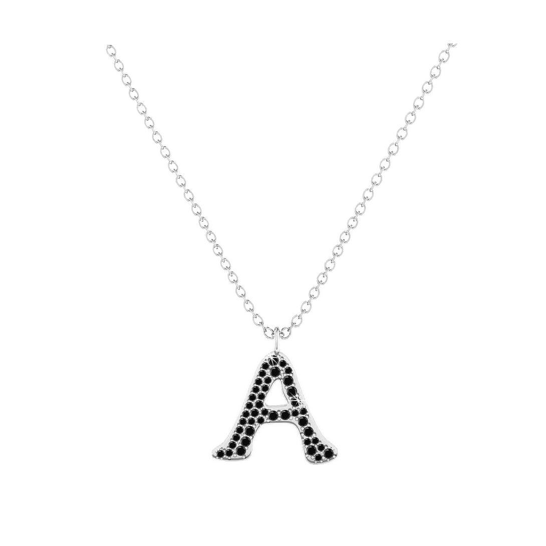A - Letter Name Necklace Initial Necklace