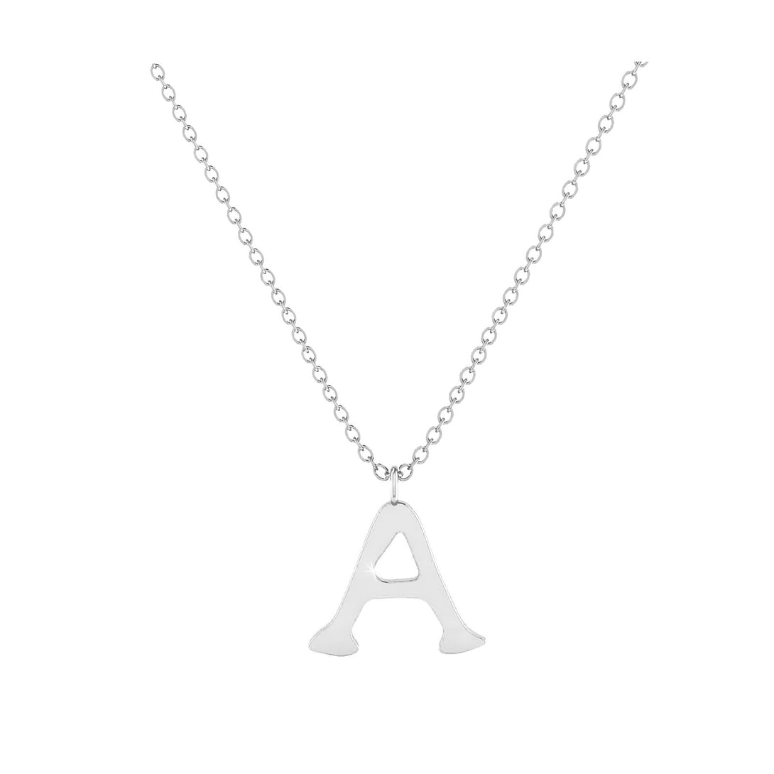 A - Letter Name Necklace Initial Necklace