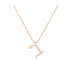 Bet - Hebrew Alef-Bet letter diamond Necklace - B letter
