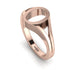 Gold Initial O Ring