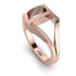 Gold Initial T Ring