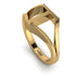 Gold Initial T Ring