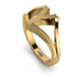 Gold Initial Y Ring