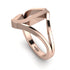 Gold Initial J Ring