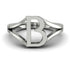 Gold Initial B Ring