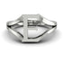 Gold Initial E Ring