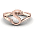 Gold Initial S Ring