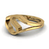Gold Initial S Ring