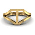 Gold Initial T Ring