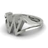 Gold Initial W Ring