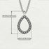 Pear Diamond Necklace - Amina No. 2