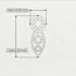 Bezel Diamond Earrings In Pear Shaped - Aniya No. 61