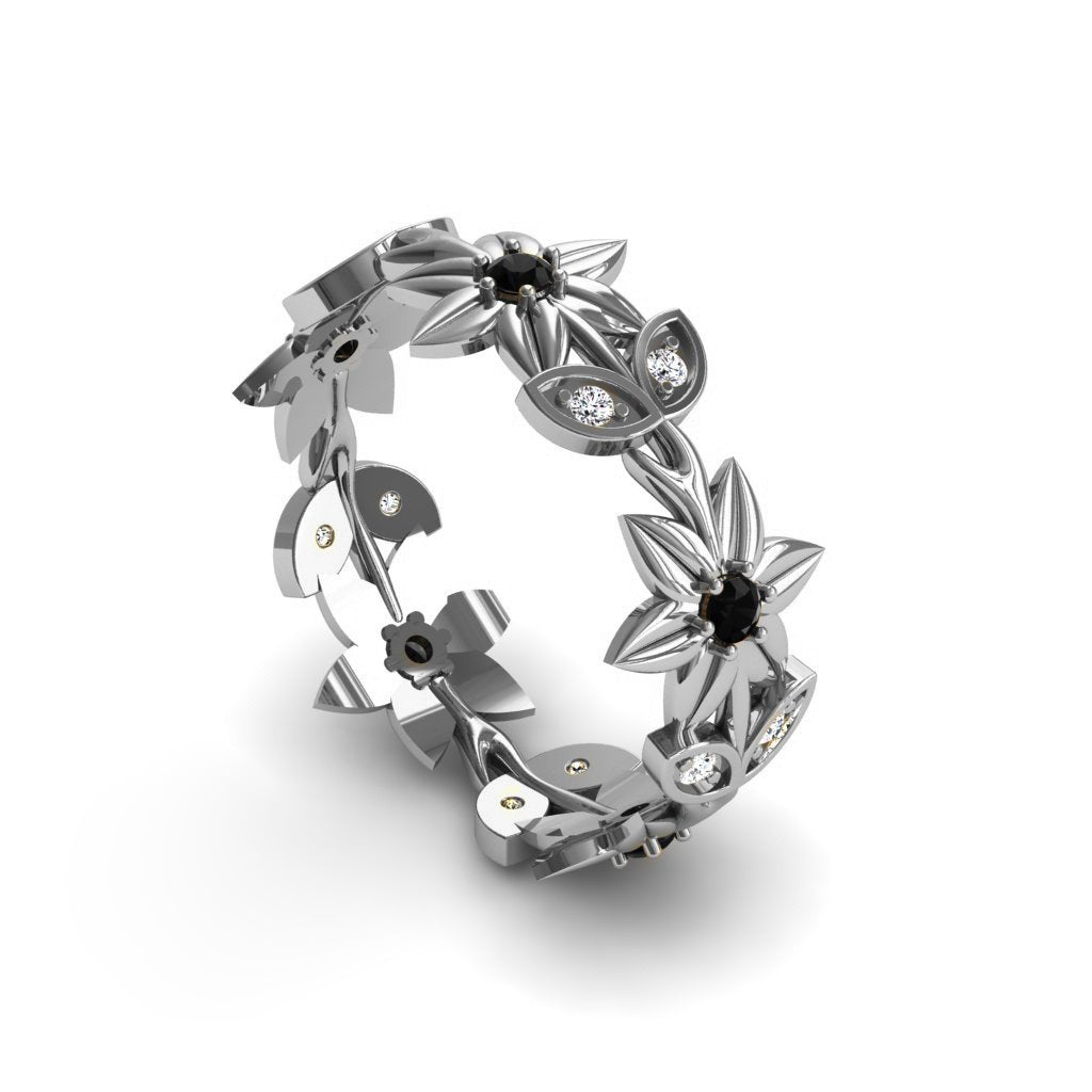 The Garden 25 year Anniversary Ring - Jasmine no. 6