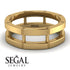 Architectural Minimalist Wedding Band - James No. 1