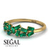 Baguette Emerald Ring Mix - Athena No. 4