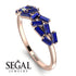 Baguette Sapphire Ring Mix - Athena No. 14