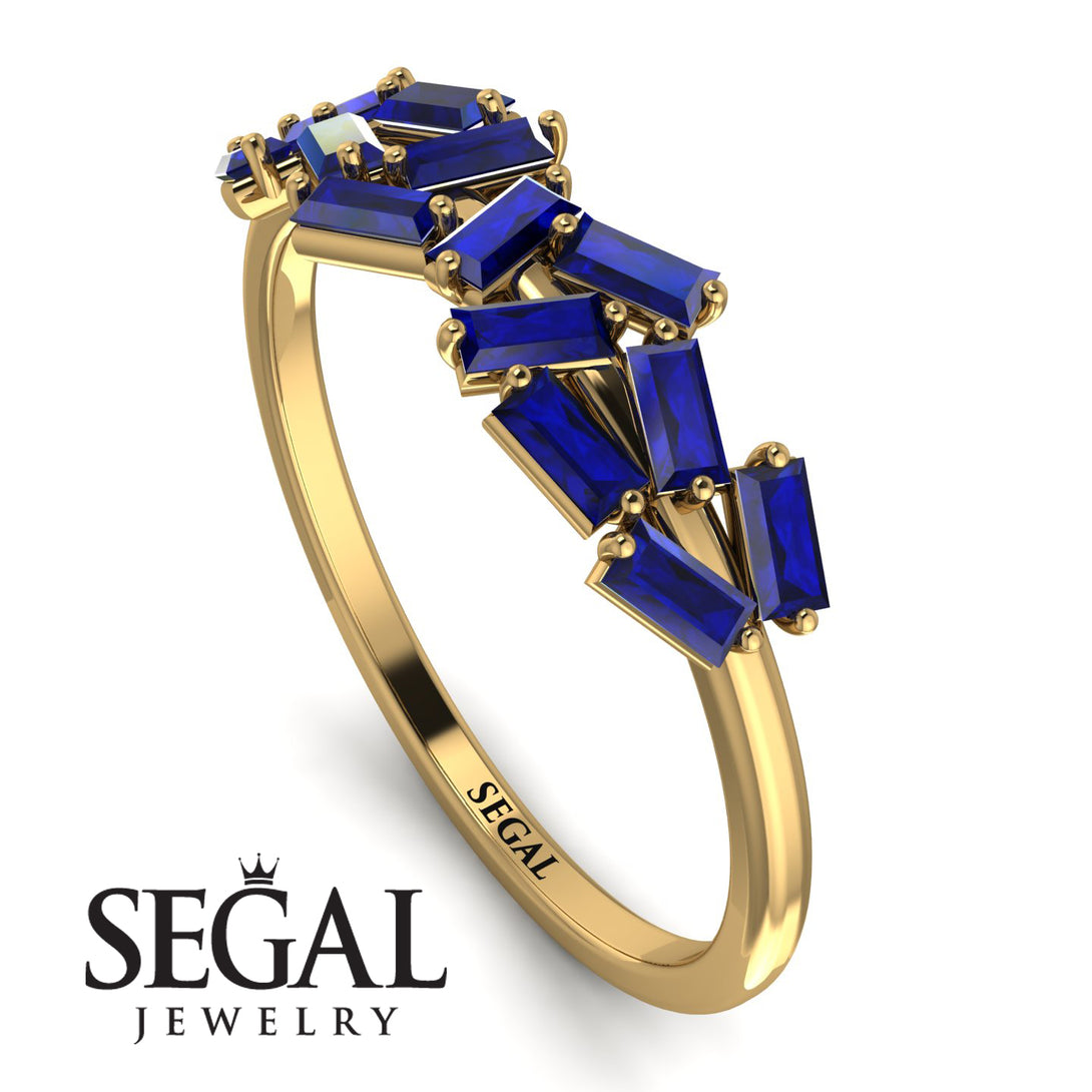 Baguette Sapphire Ring Mix - Athena No. 13