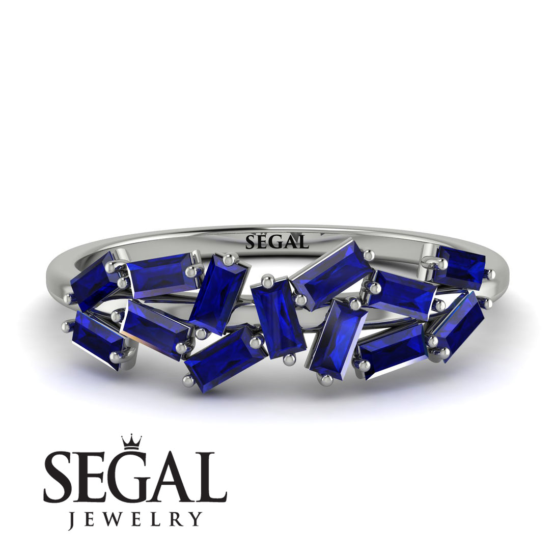 Baguette Sapphire Ring Mix - Athena No. 15