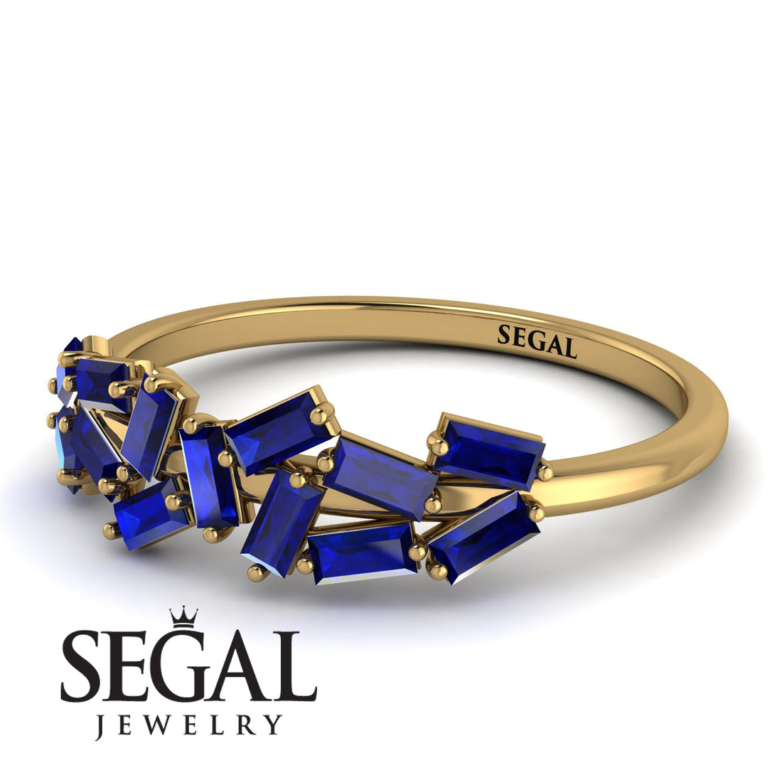 Baguette Sapphire Ring Mix - Athena No. 13