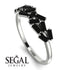 Baguette Black Diamond Ring Mix - Athena No. 9 image 6