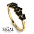 Baguette Black Diamond Ring Mix - Athena No. 7 image 6