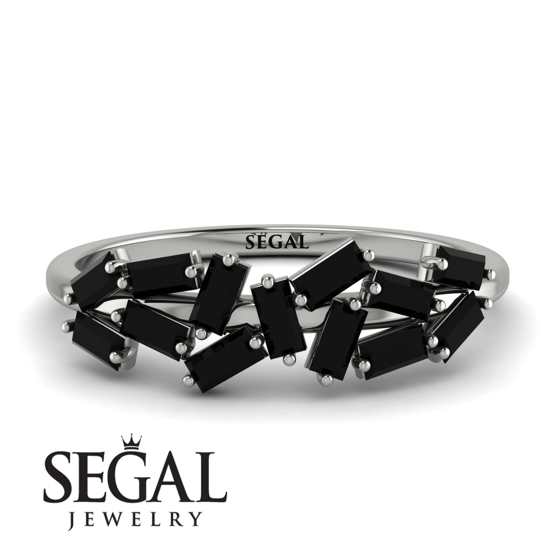 Baguette Black Diamond Ring Mix - Athena No. 9