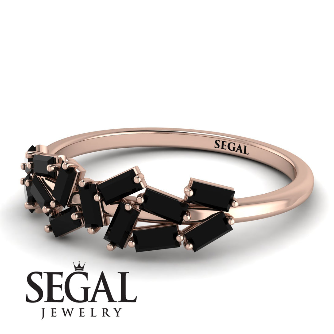 Baguette Black Diamond Ring Mix - Athena No. 8