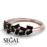 Baguette Black Diamond Ring Mix - Athena No. 8