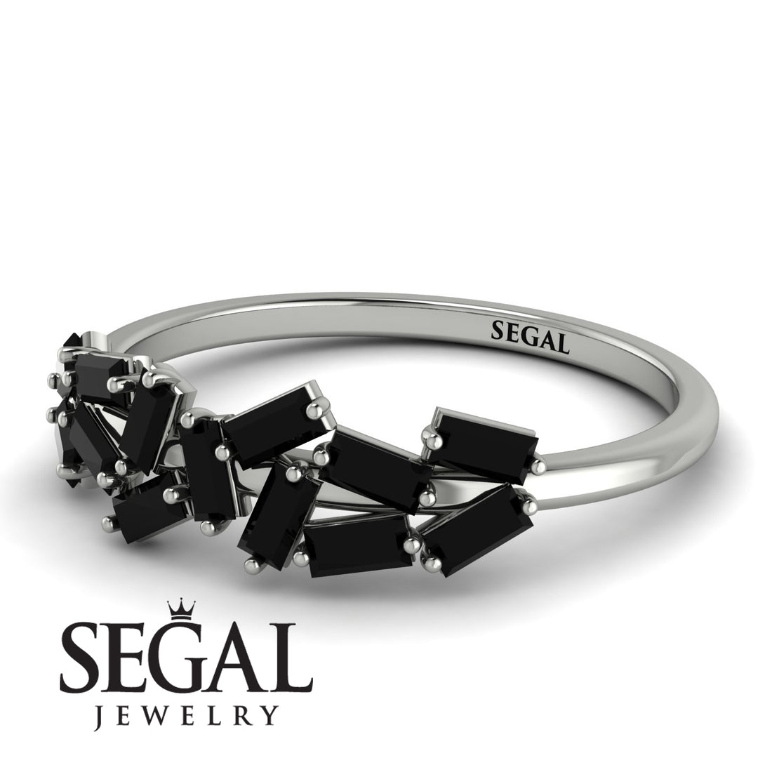 Baguette Black Diamond Ring Mix - Athena No. 9