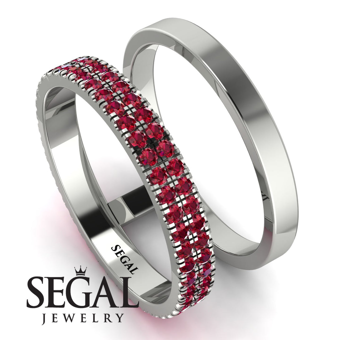 Balance Ratio Ruby Band - Iris No. 12