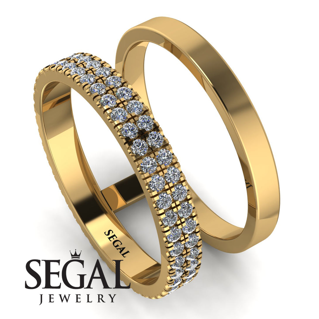 Balance Ratio Diamond Band - Iris No. 1