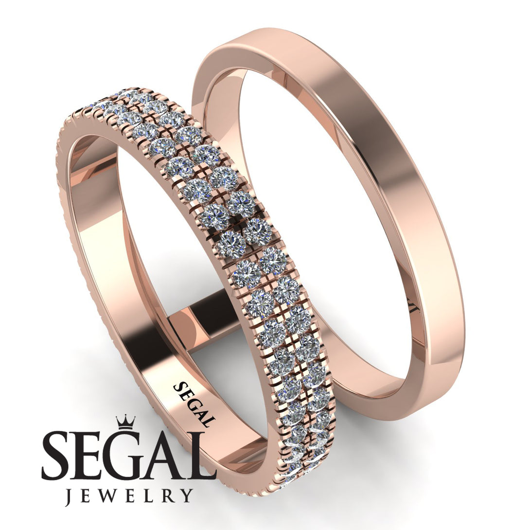 Balance Ratio Diamond Band - Iris No. 2