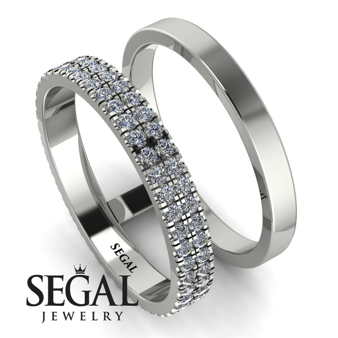 Balance Ratio Diamond Band - Iris No. 3