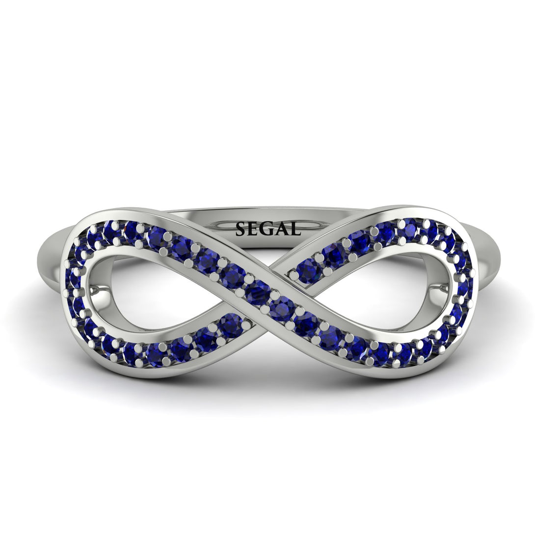 Infinity Sapphire Ring - Alexa No. 15