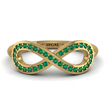 Infinity Emerald Ring - Alexa No. 4 image 1