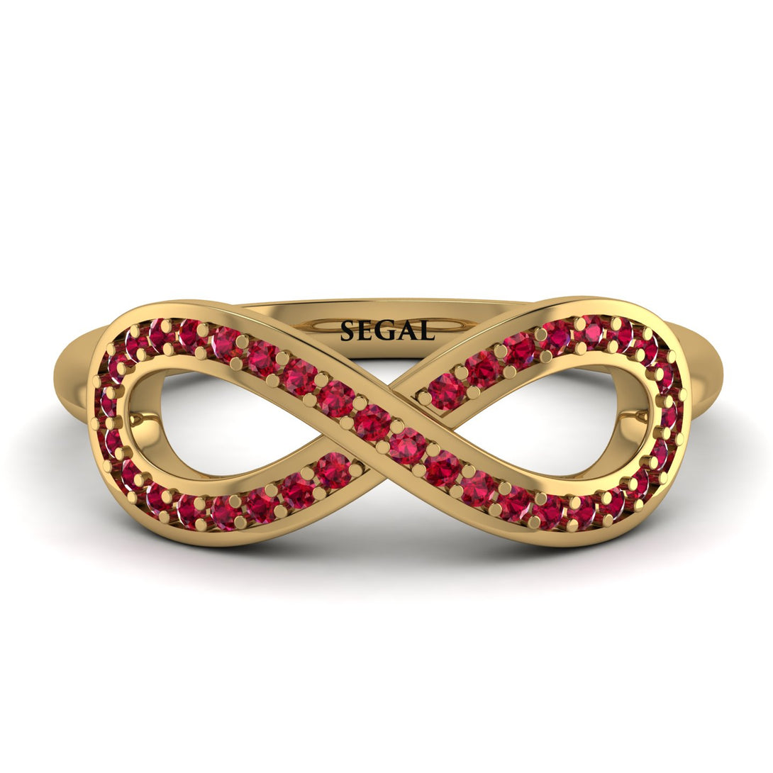Infinity Ruby Ring - Alexa No. 10