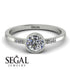 Bezel Minimalist Diamond Ring - Kinsley No. 3