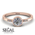 Bezel Minimalist Diamond Ring - Kinsley No. 2