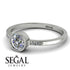 Bezel Minimalist Diamond Ring - Kinsley No. 3