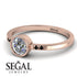 Bezel Minimalist Diamond Ring - Kinsley No. 17 image 3