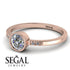 Bezel Minimalist Diamond Ring - Kinsley No. 2