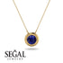 Bezel Sapphire Pendant - Adelaide No. 13