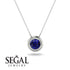 Bezel Sapphire Pendant - Adelaide No. 15