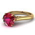 3ct Ruby Engagement Ring - June No. 40
