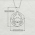 Elegant Zodiac Pendant - Cancer No. 2
