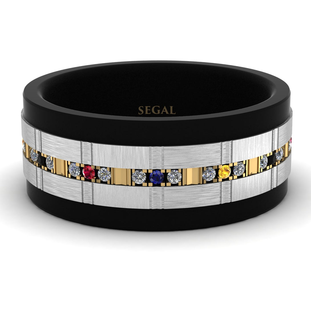 Black Gold Man Wedding Band