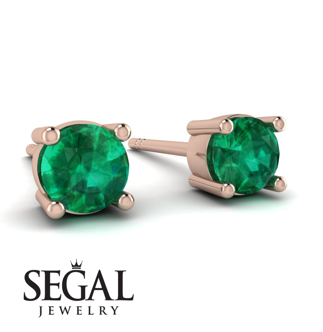 .25ct Emerald Earrings - Maci No. 5